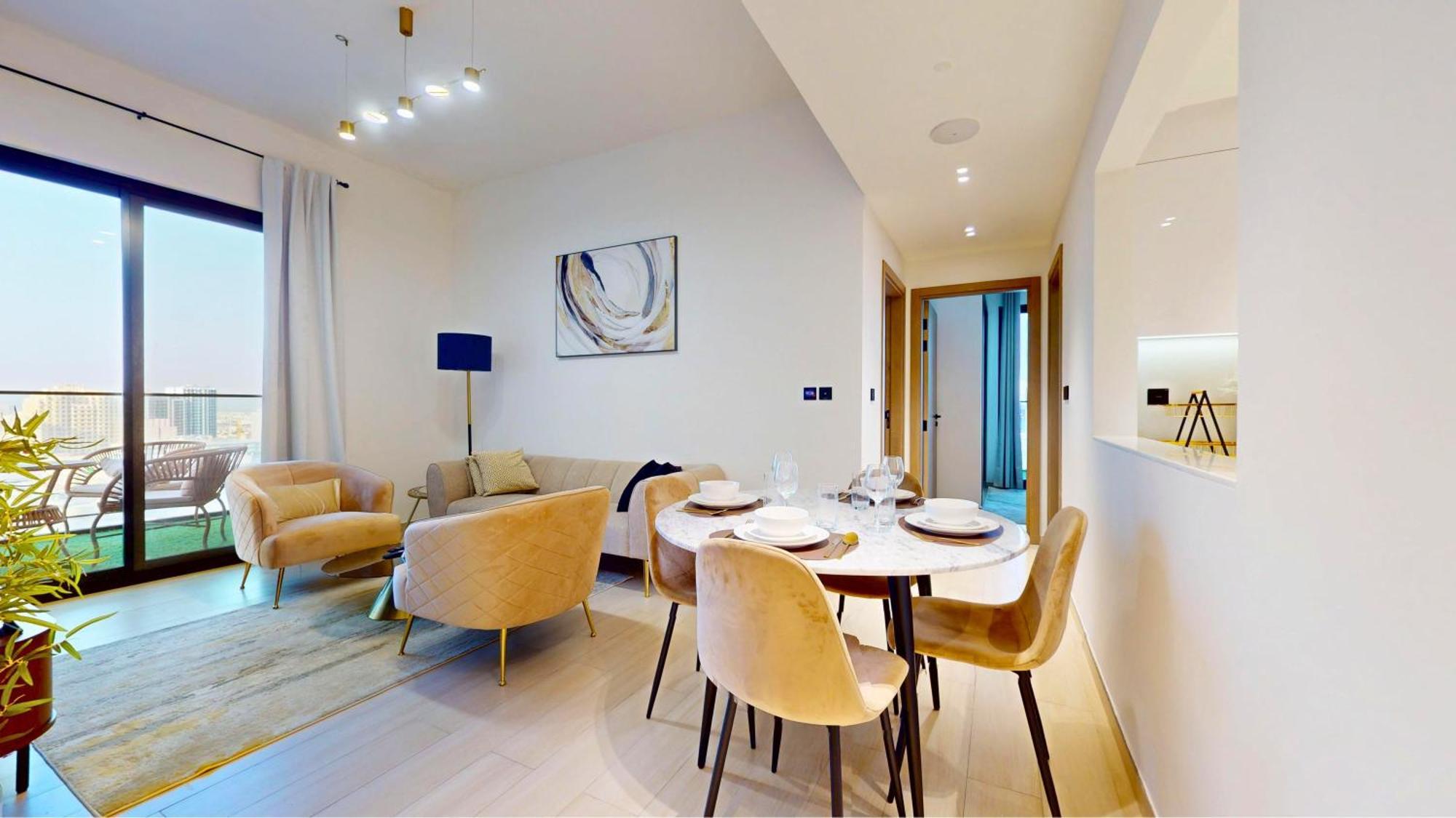 Trps - Binghatti Heights, Jumeirah Village Circle - 2br Trendy With Complete Range Of Amenities